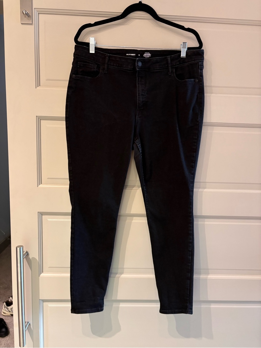 Old Navy Black High-Rise Skinny Jeans for Women